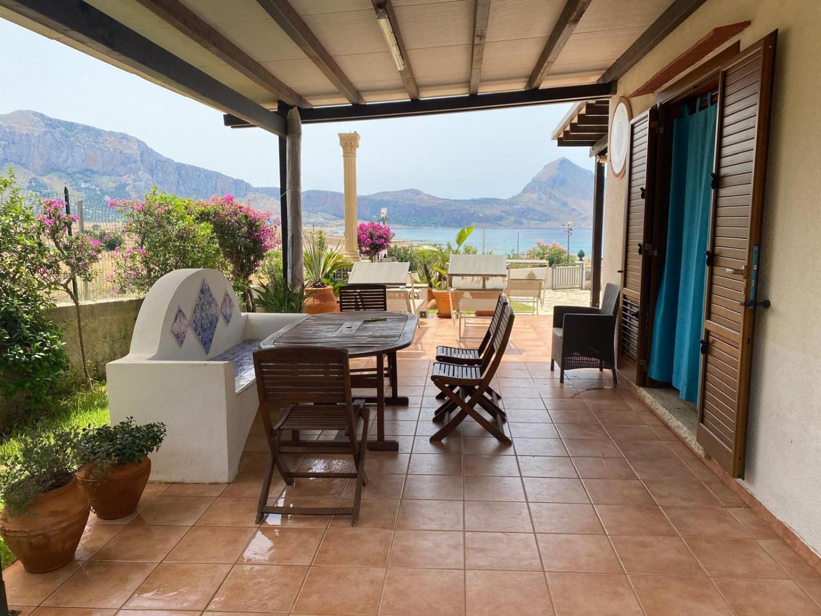 Villa Vista Mare A Makari San Vito Lo Capo Zewnętrze zdjęcie