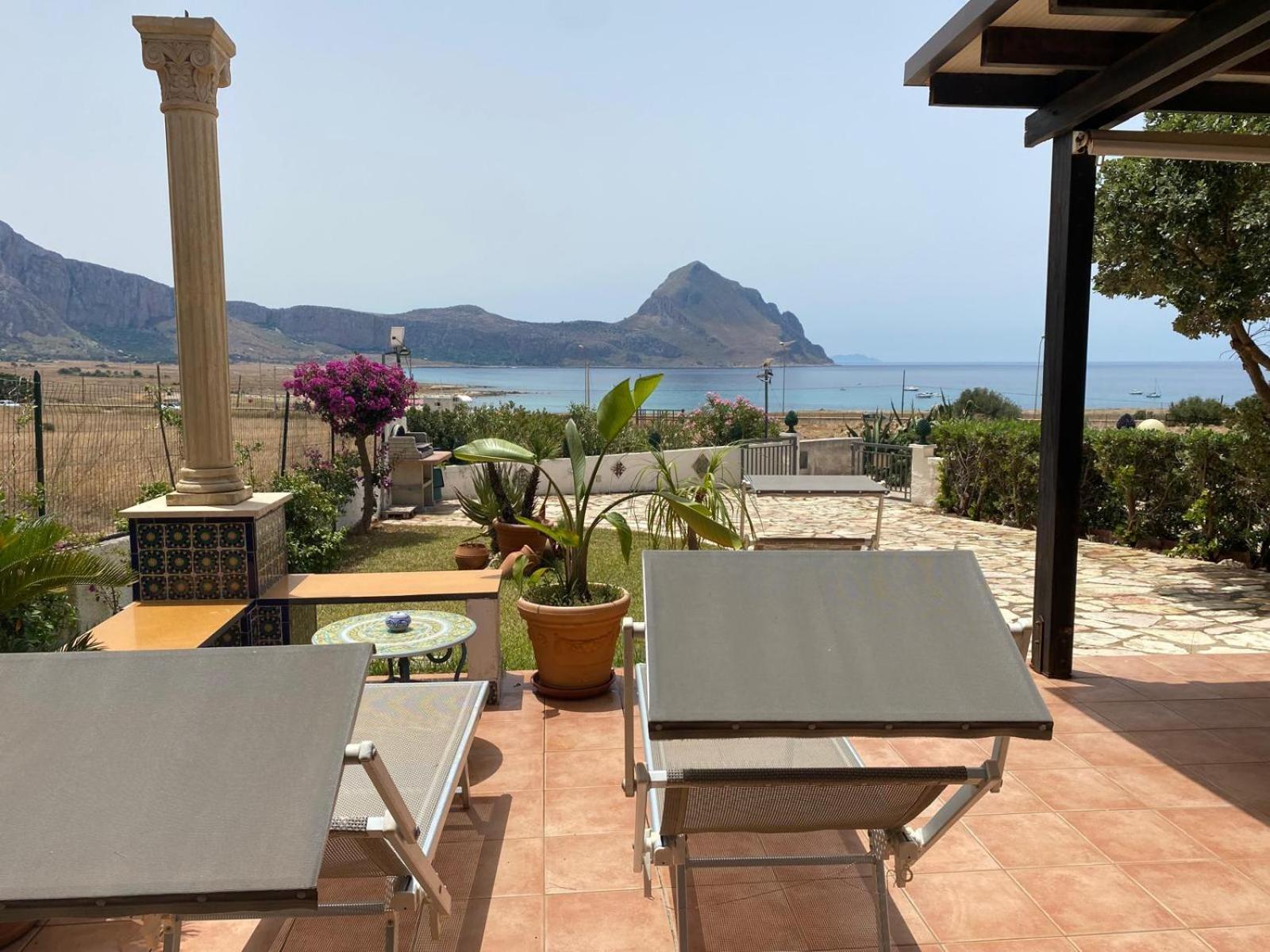 Villa Vista Mare A Makari San Vito Lo Capo Zewnętrze zdjęcie