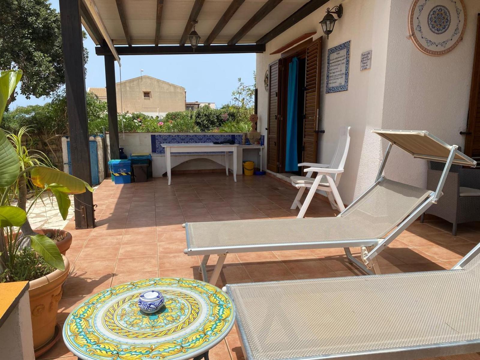 Villa Vista Mare A Makari San Vito Lo Capo Zewnętrze zdjęcie